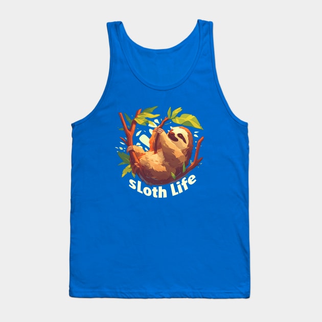 sloth life Tank Top by dubcarnage